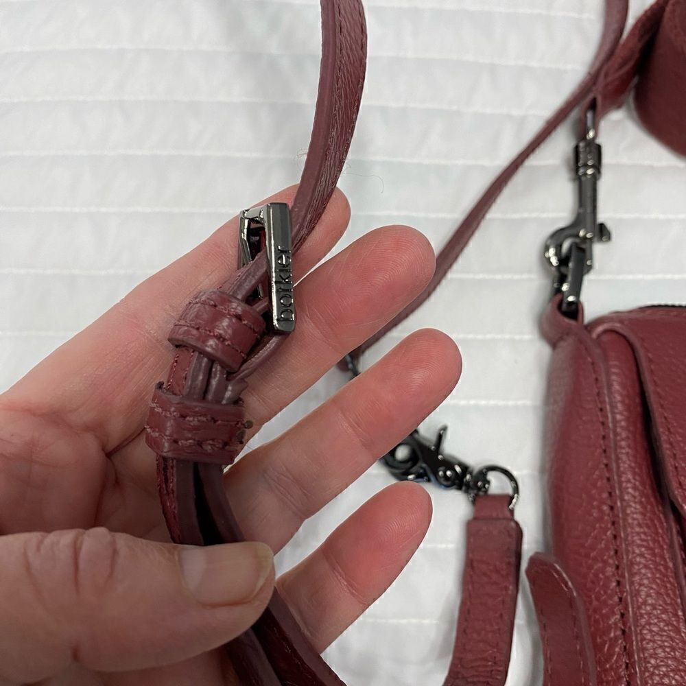 Botkier Valentina Burgundy Crossbody Bag - Picture 10 of 16